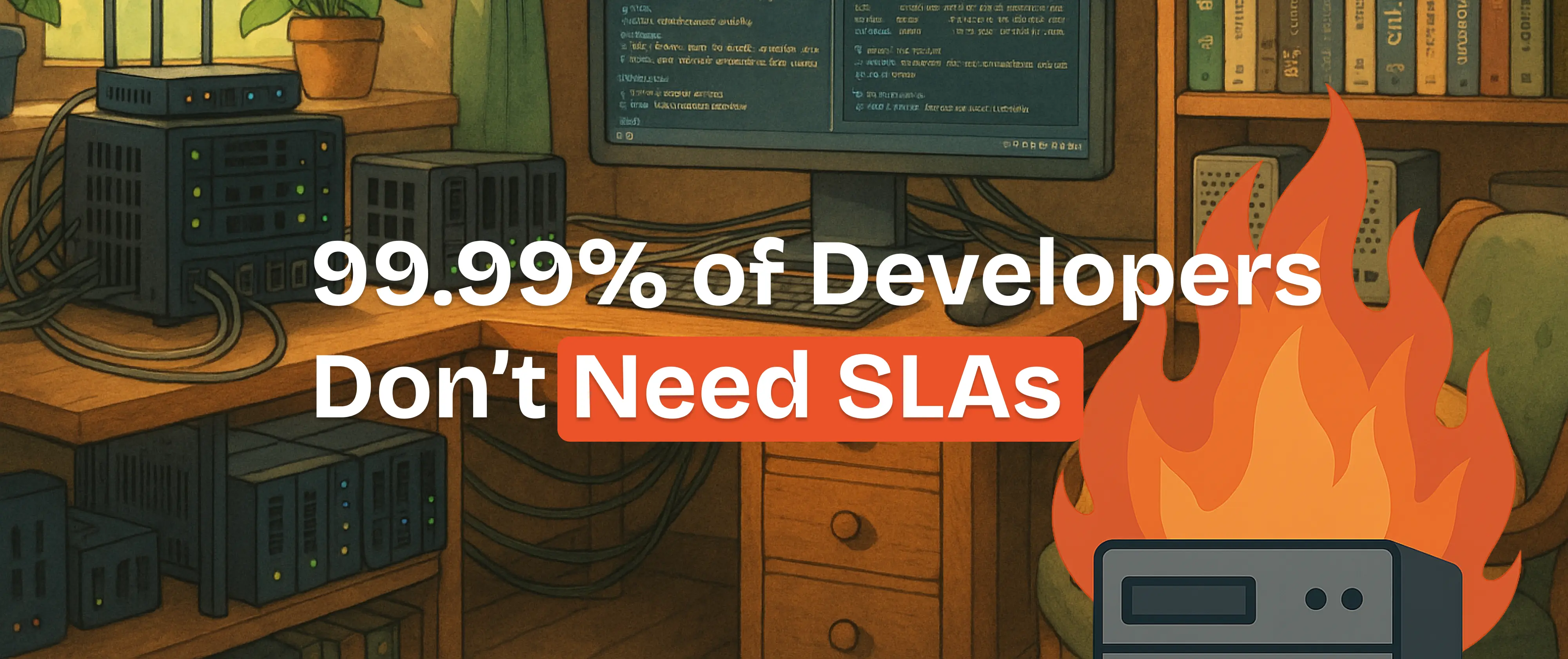 99,99 % der Entwickler brauchen keine SLAs